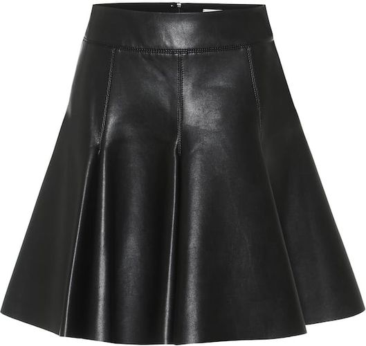 Second Skin faux-leather miniskirt