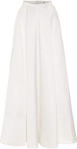 Betsy satin bridal maxi skirt