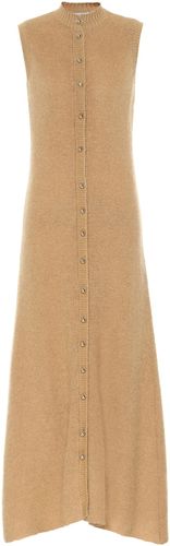 Mohair-blend midi dress