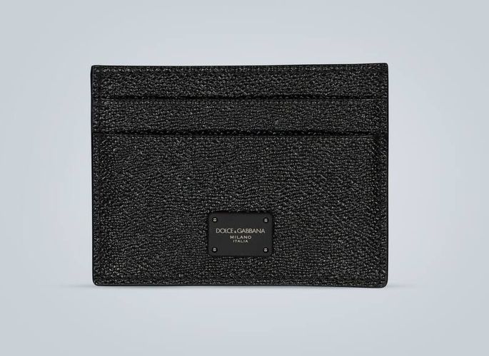 Dauphine leather card holder