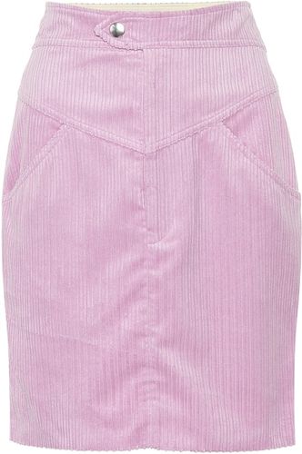 Marsh  high-rise corduroy skirt