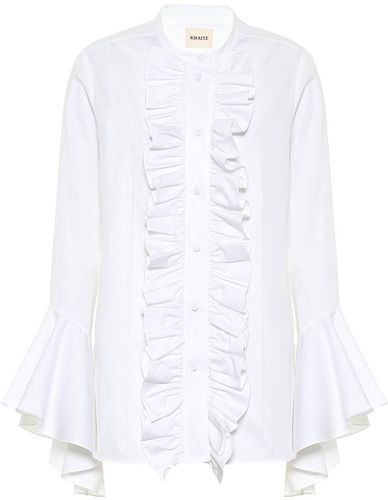 Keith cotton poplin blouse