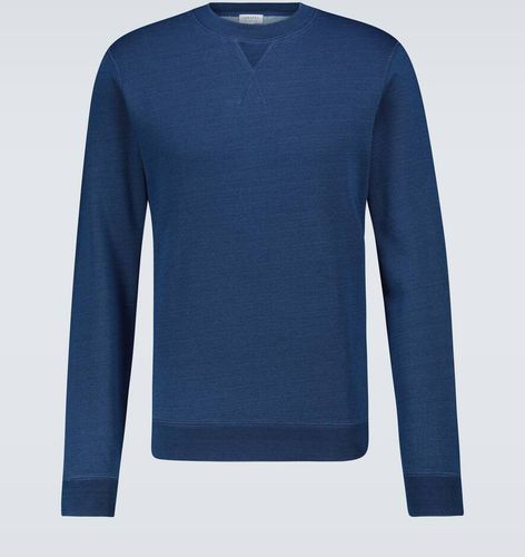 Loopback cotton sweatshirt