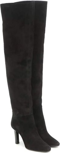 Jane 90 suede over-the-knee boots