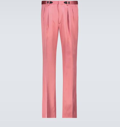 Atticus double-pleated pants