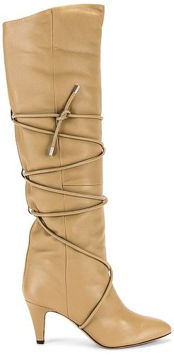 Lades Boot in Nude. Size 36.