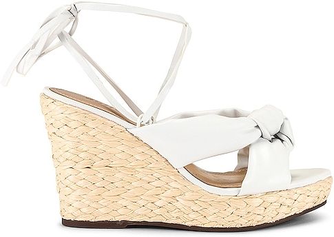 Reilly Wedge in White. Size 10, 8.5, 9.5.