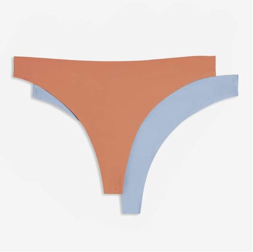 2 Pack Bonded Thongs, Taupe (Size XL)