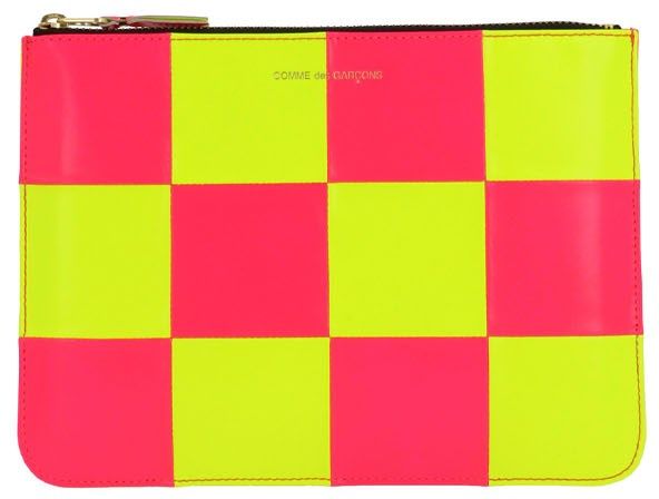 Pouch 'Fluo Squares'