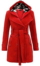 Trench Coat Winter Daily Wear Long Coat Regular Fit Chic Modern Jacket Long Sleeve Classic Style Solid Colored Purple Red Blue / Plus Size