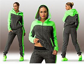 Tracksuit Sweatsuit Street Casual Winter Long Sleeve Quick Dry Breathable Fitness Gym Workout Running Jogging Sportswear Plus Size Pink Green Activewea