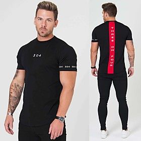 Short Sleeve Workout Tops Running Shirt Tee Tshirt Top Athleisure Summer Cotton Breathable Soft Sweat Out Fitness Gym Workout Performance Running Trainin