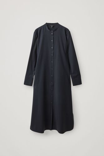 WOOL OVERSIZED SHIRT DRESS