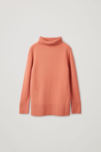 CASHMERE ROLL-NECK JUMPER