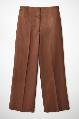 WOOL-CASHMERE TAILORED PANTS