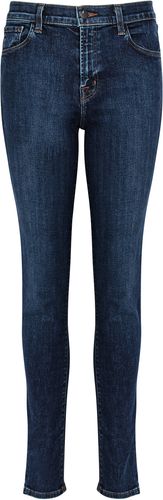 Ruby dark blue slim-leg jeans