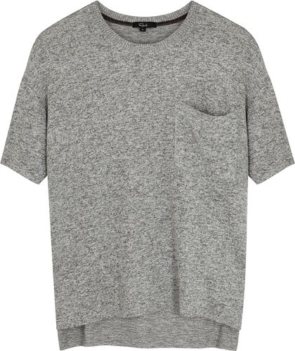 Micah grey stretch-knit T-shirt