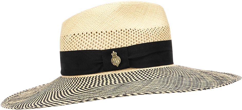 St Tropez straw wide-brim hat