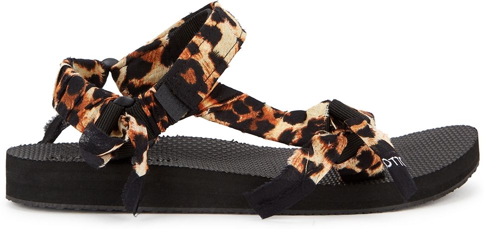 Trekky leopard-print sandals