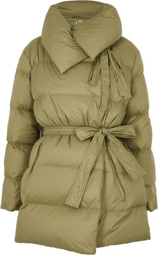 Puffa 75 Superwalt olive quilted shell jacket