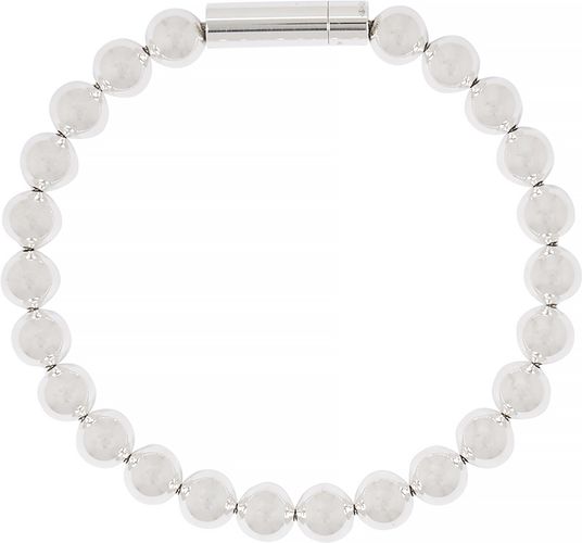 47g polished sterling silver beads bracelet