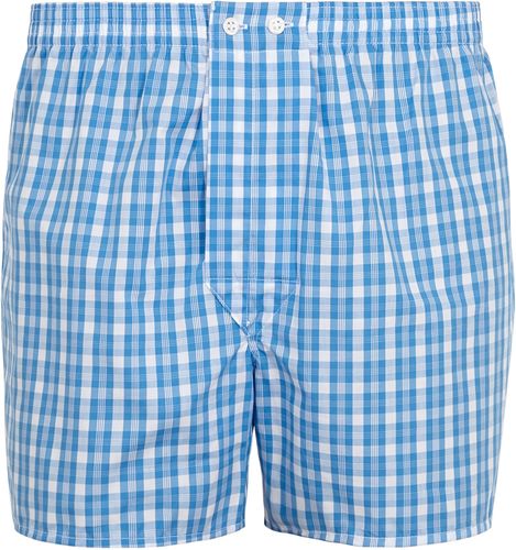 Barker 29 checked cotton boxer shorts