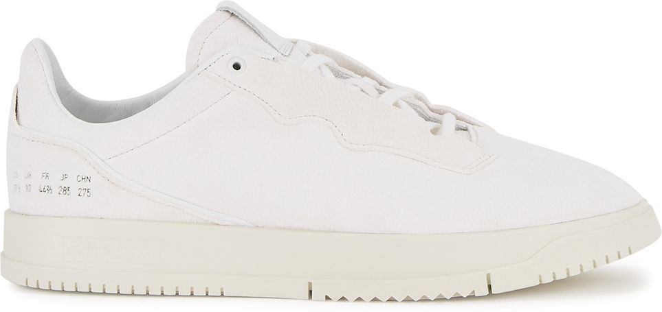 Supercourt Premium white suede sneakers