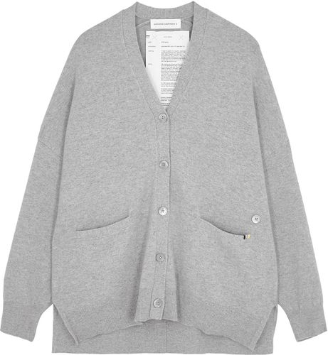 N°24 Tokio grey cashmere-blend cardigan