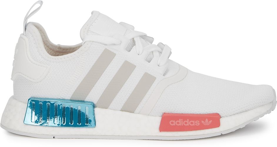 NMD R1 white mesh sneakers