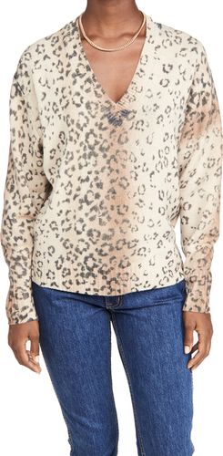 Millie Printed V Neck Sweater