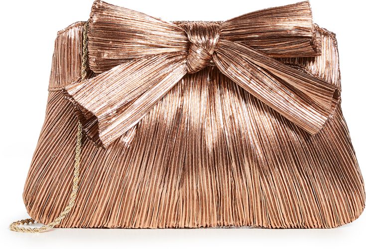 Rayne Pleated Frame Clutch