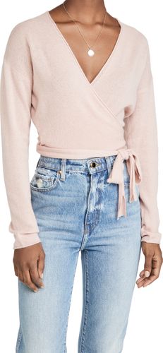 Relaxed Cashmere Wrap Sweater