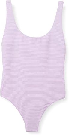 Retro Tank Maillot Costume Intero, Lilla, 42 Donna