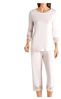 Moments Nw Pyjama 3/4 Arm Pigiama, Rosa (Crystal Pink 1334), 56 (Taglia Unica: X-Large) Donna