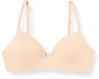 Damen Schalen BH ohne Bügel Micro Essentials Reggiseno Senza Ferretto, Beige, 80B Donna