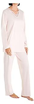 Cosy Cotton Nights Set di Pigiama, a malapena Rosa-Rosa, XS Donna