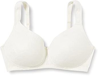 Palermo Reggiseno Senza Ferretto, Avorio (Champagner 002), 5C (Taglia Produttore: 90C) Donna