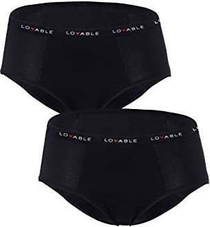 Period Panties Culotte da Ciclo Mestruale Flusso Abbondante (Pacco Da 2) Donna