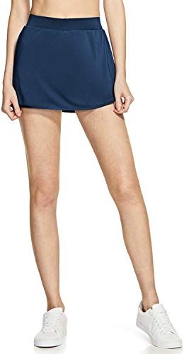 Gonna Active Athletic da tennis da donna, adatta per allenamento, corsa e golf, con tasche e pantaloncini integrati, Fbk03, confezione da 1 – blu navy, XS