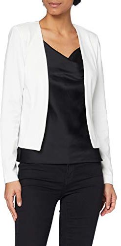 Ixkate Short Bl Blazer Casual da Lavoro, 114201_Cloud Dancer, M Donna