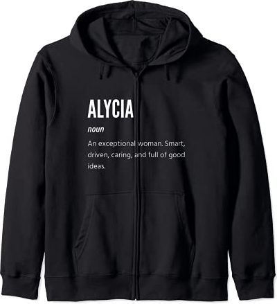 Alycia Gifts, Noun, Una donna eccezionale Felpa con Cappuccio