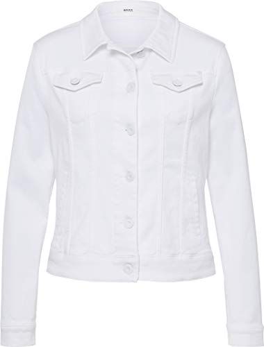 Miami Vintage Denim Giacca in Jeans, Bianco (White 99), 50 (Taglia Produttore: 44) Donna