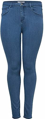 Carstorm Push Up HW SK Jeans MBD Noos Skinny, Blu (Medium Blue Denim Medium Blue Denim), W40 (Taglia Produttore: 52) Donna