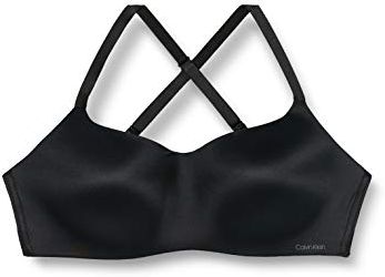 Lightly Lined Plunge Reggiseno con Scollatura a V, Black, 0A32 Donna