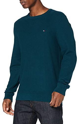 Honeycomb Crew Neck Maglione, Lakeside, M Uomo