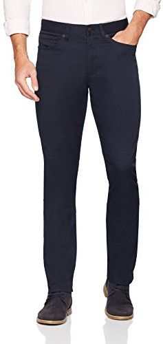 Pantaloni 5 Tasche, Blu (Navy 411), 48 (Taglia Produttore:3234) Uomo