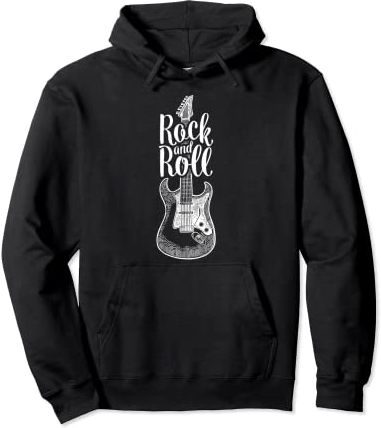 Rock And Roll Graphic Tees - Novelty T-Shirts & Cool Designs Felpa con Cappuccio