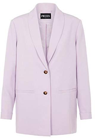 Pcsize LS Loose Blazer D2d, Orchid Bloom, S Donna