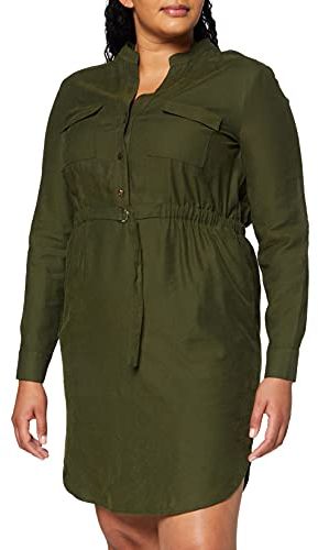 CFC0093795003 Vestito, Verde (Militareverde Militareverde), X-Large (Taglia Produttore:XL) Donna