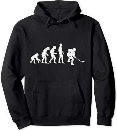 Ice Hockey Evolution Cool Player Goalie Coach Men Women Kids Felpa con Cappuccio